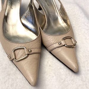 Dolce & Gabbana Gold Buckle Sandals